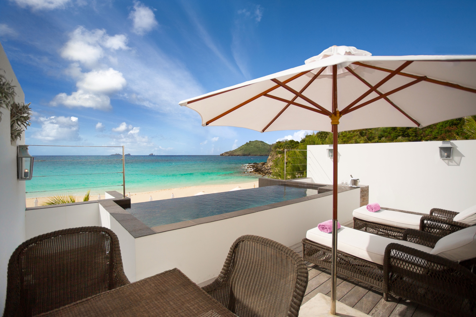 Cheval Blanc's St. Barts Hotel Has Private Pools, a Tranquil