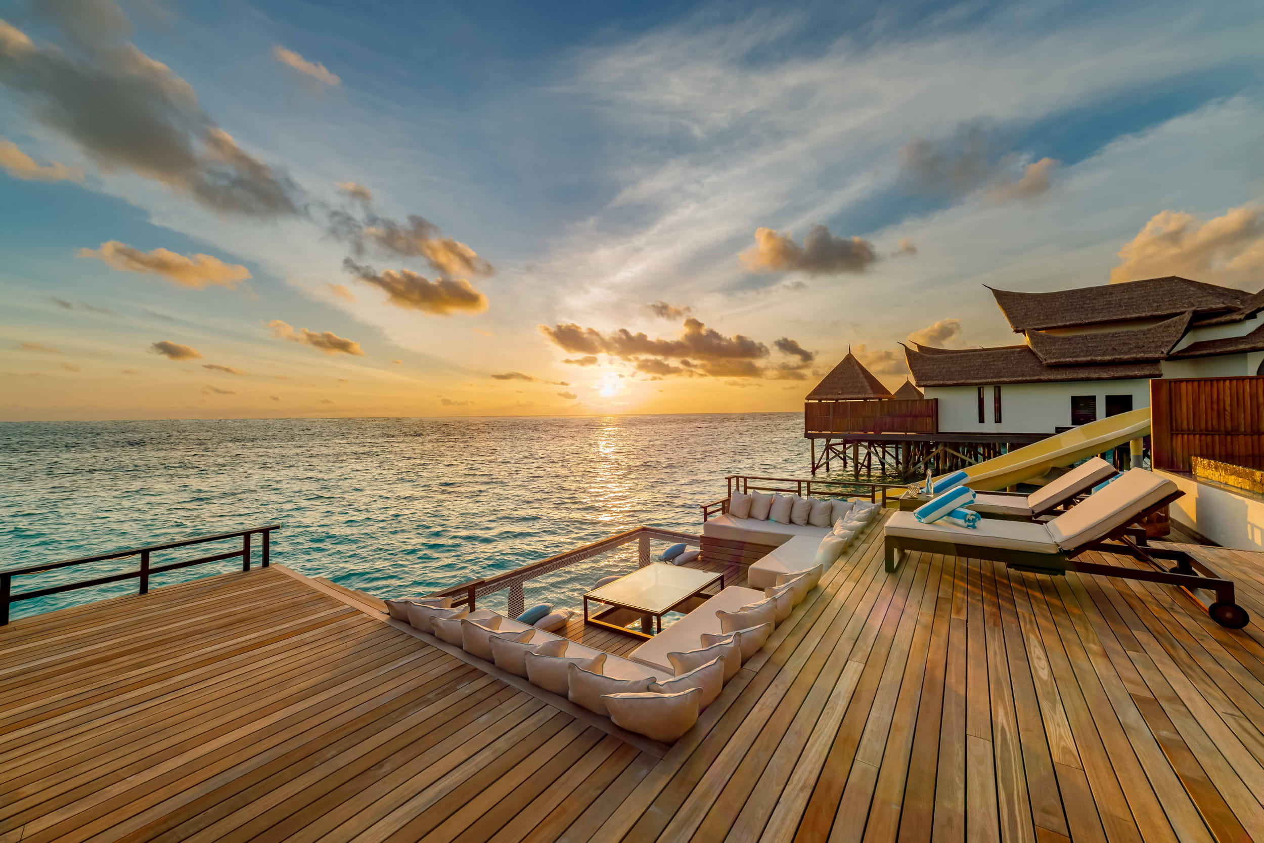 OZEN RESERVE BOLIFUSHI - Private Ocean RESERVE Outdoor Deck