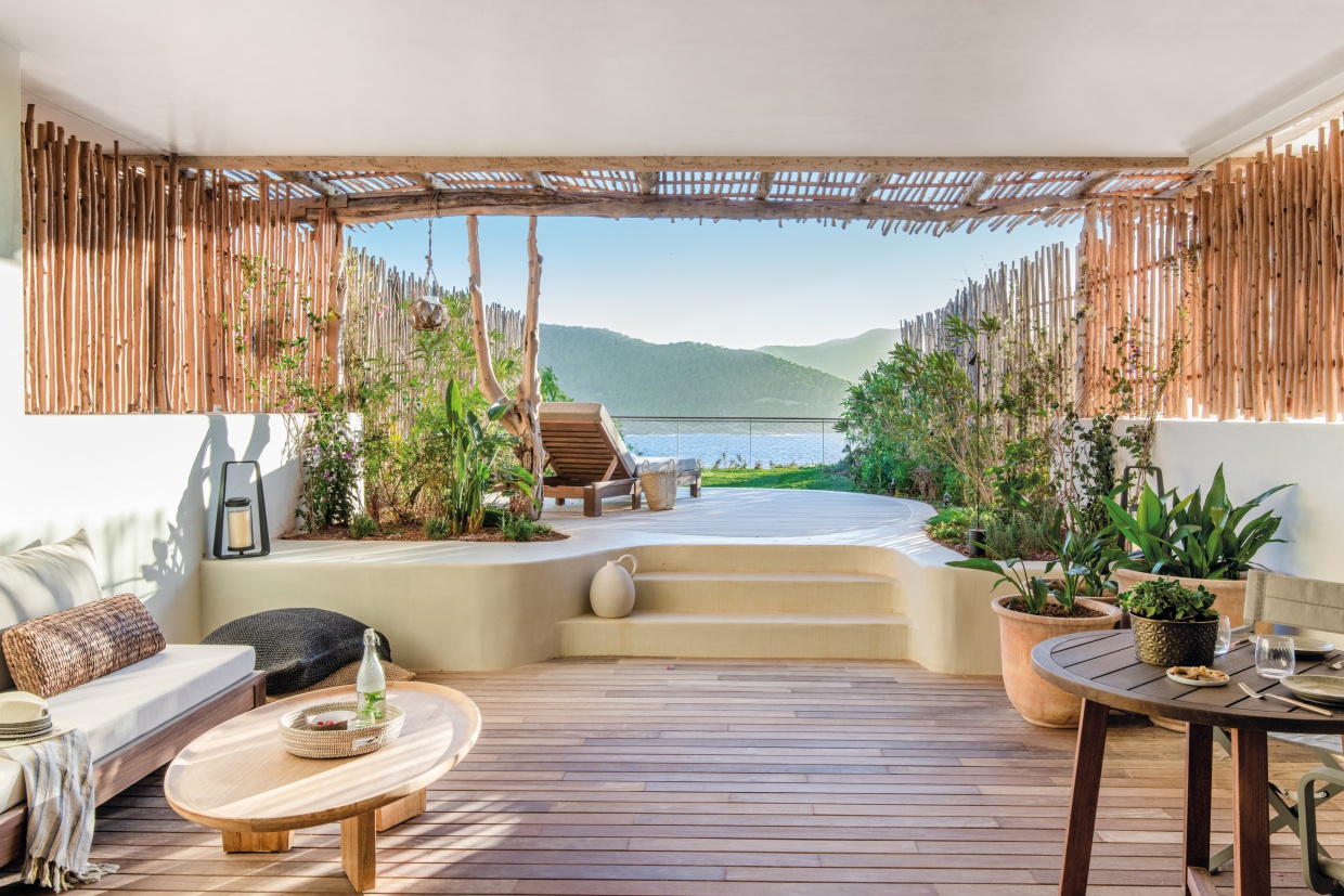 Six Senses Ibiza Terrace with private sundeck and sea view