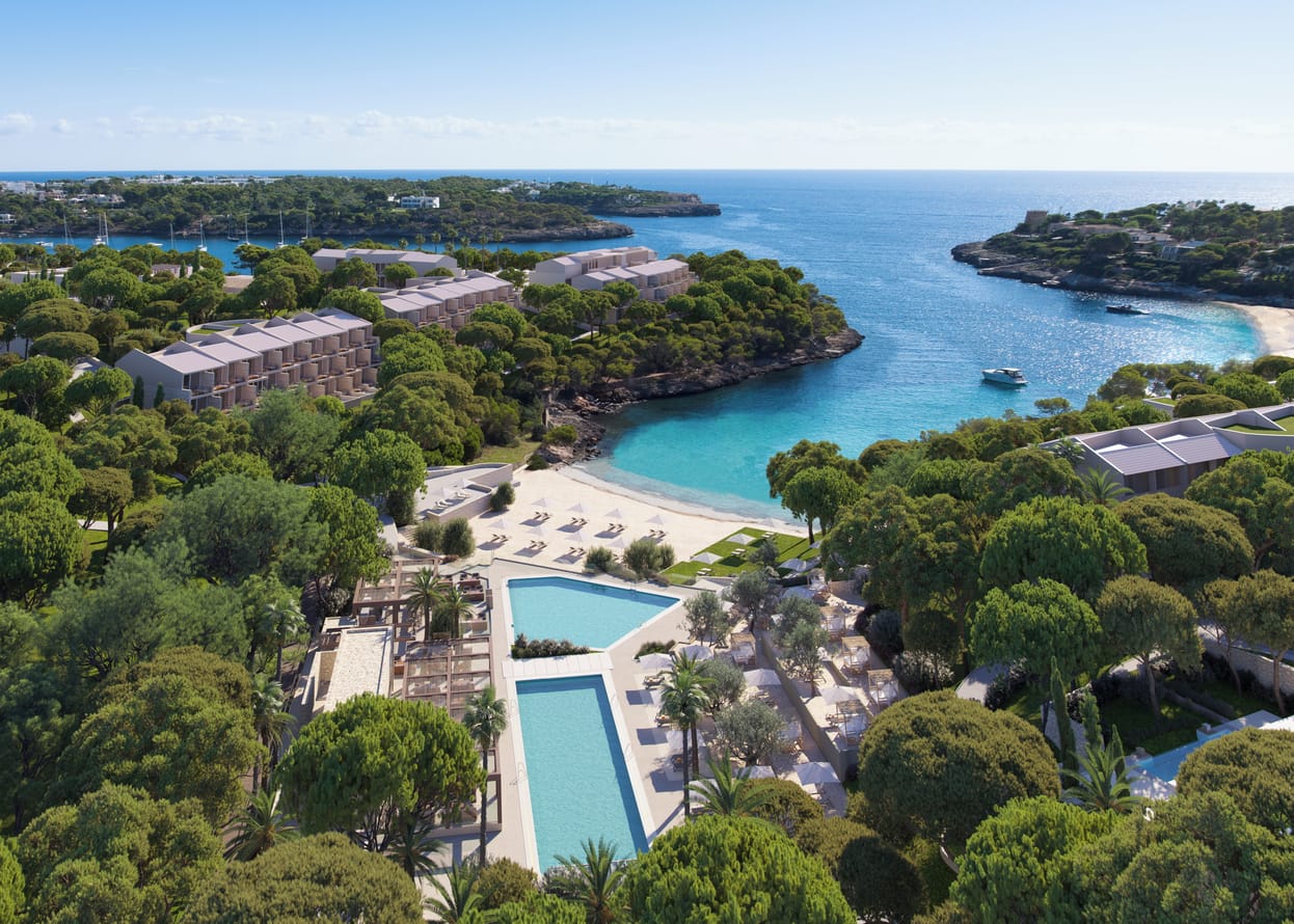 Ikos Porto Petro Aerial View